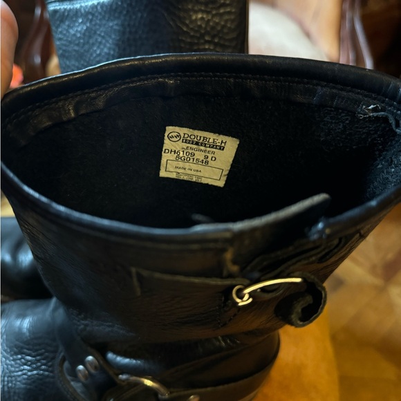 Double H Engineer Boots 9 D in excellent condition - Picture 2 of 8